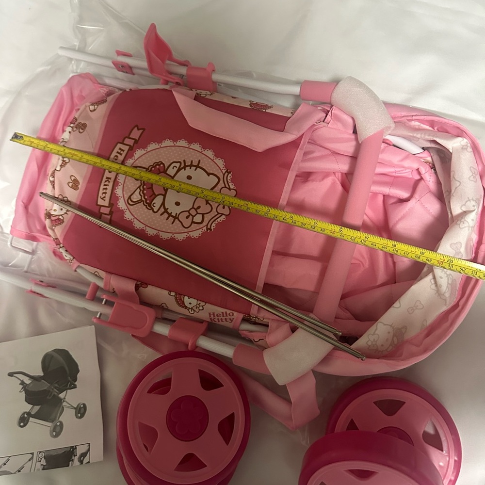 Sanrio Pink Baby Doll Stroller - Picture 9 of 16